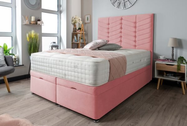 Navara Zig Zag Ottoman Bed