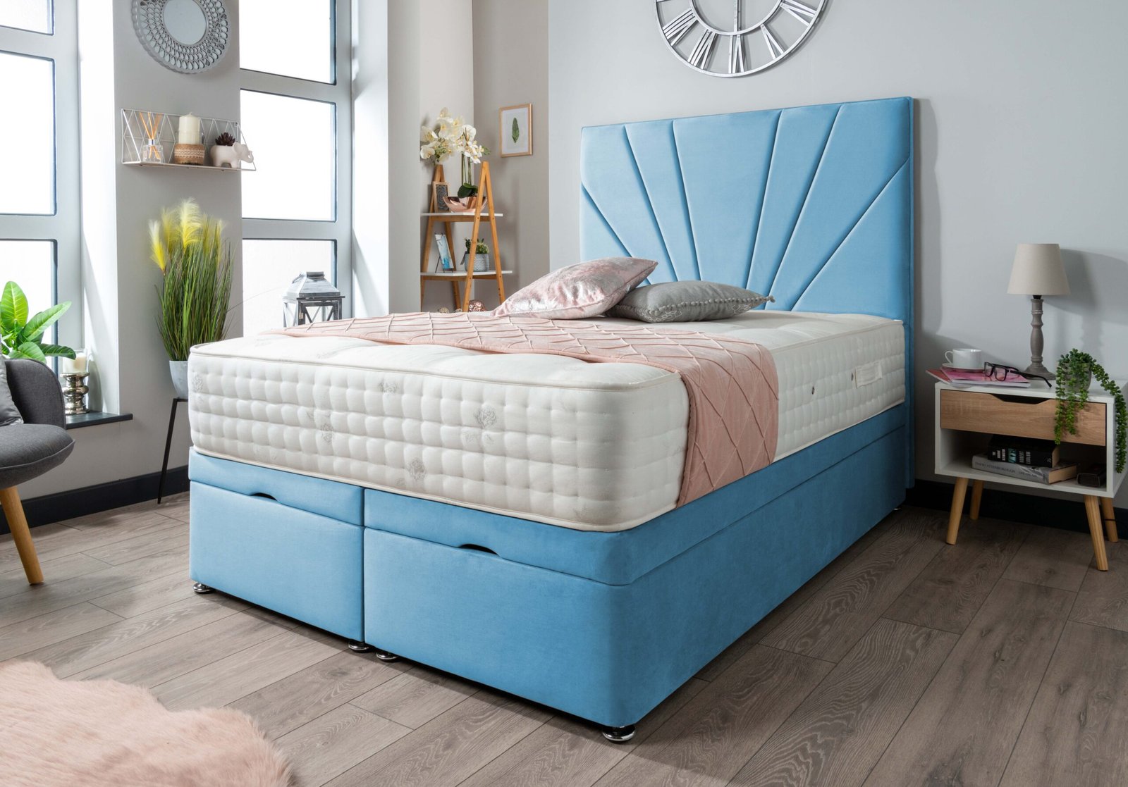 Otley Sunrise Ottoman Bed
