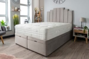 ART DECO PANEL OTTOMAN BED