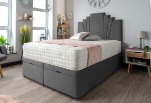 ART DECO SCRAPER OTTOMAN BED