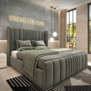 2026 Manhattan Bed Frame with Lines