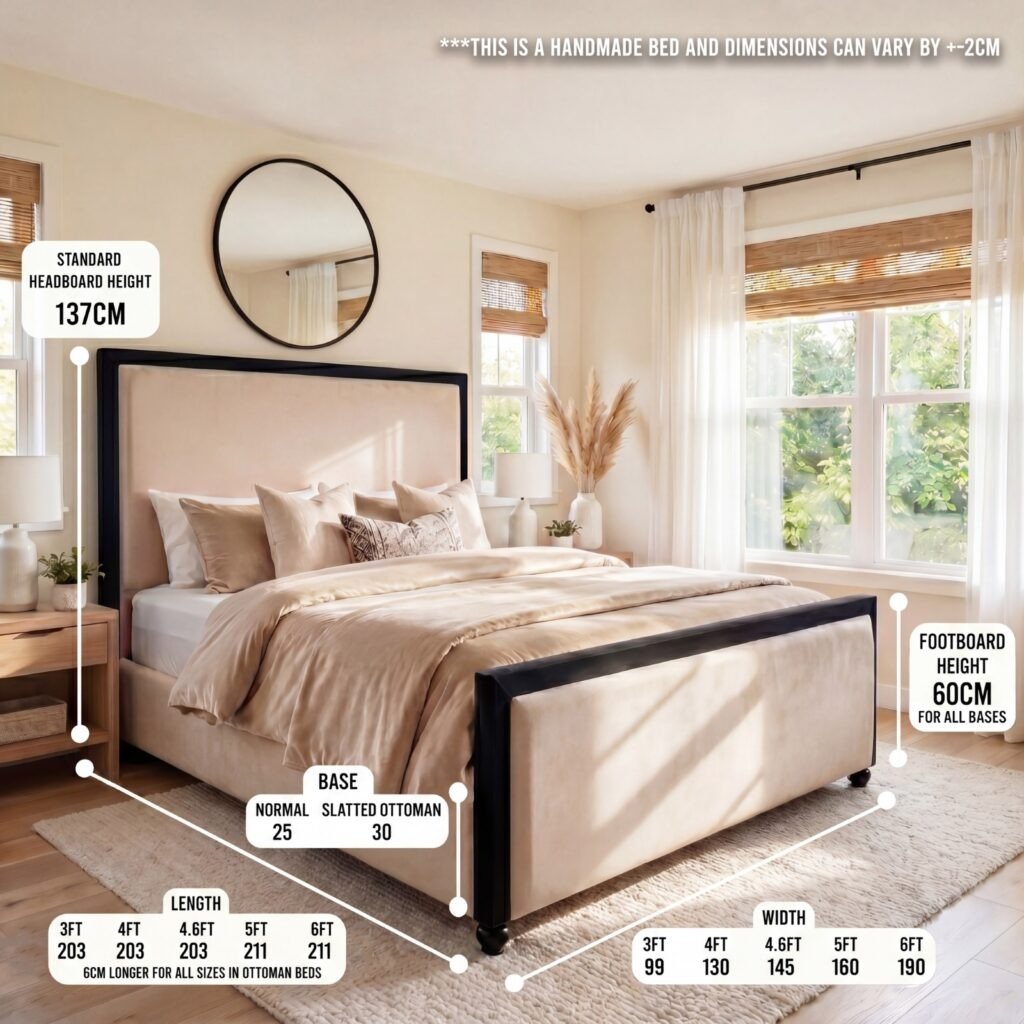 2026 Washington Black Wooden Frame with Black Fabric Covering Edges - Image 2