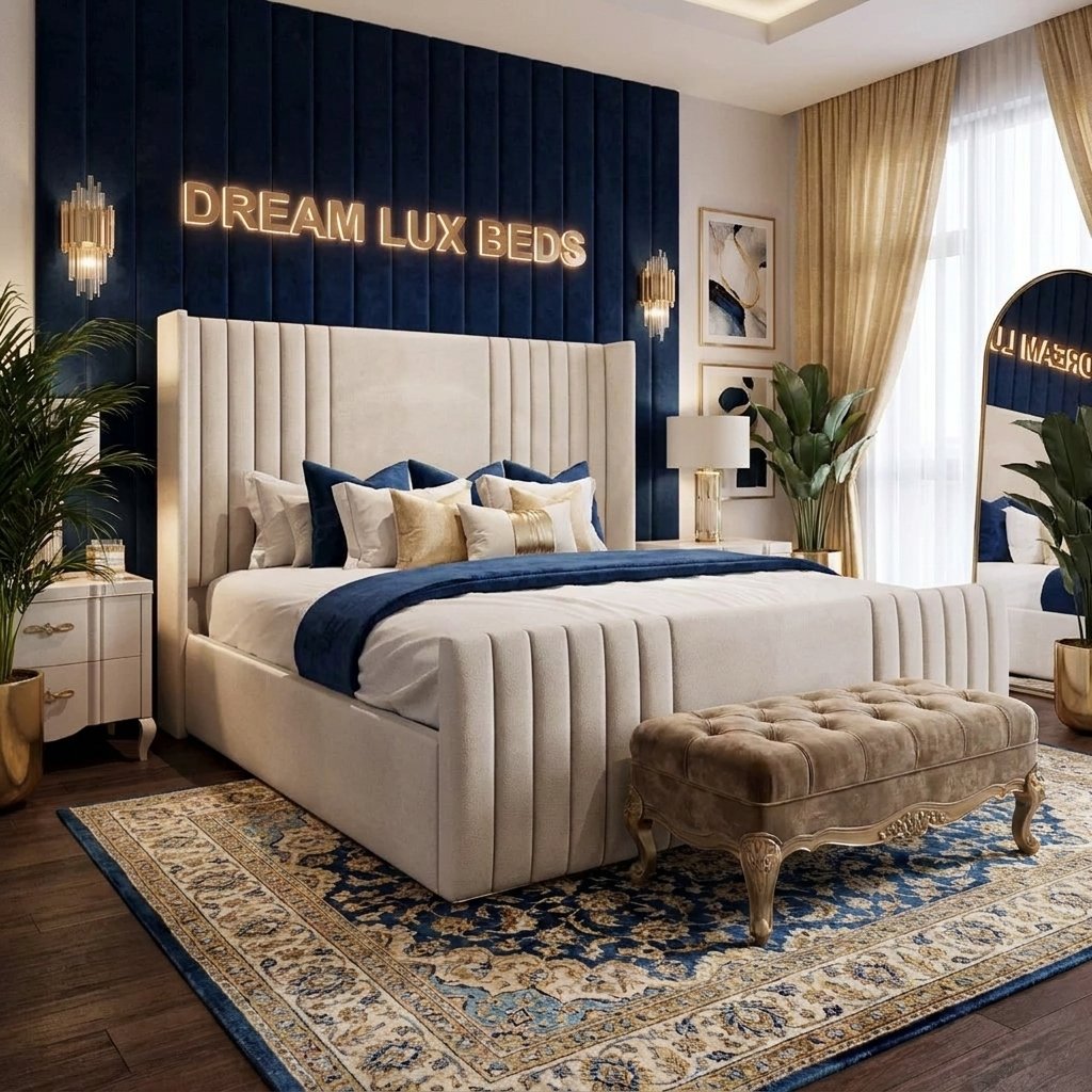 2026 Nevada Bed Frame with Lines
