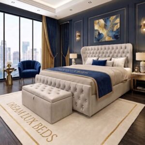 2026 Kendal Butterfly Wingback Bed