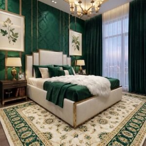 2026 Golden Crown Bed with Optional Ottoman Storage