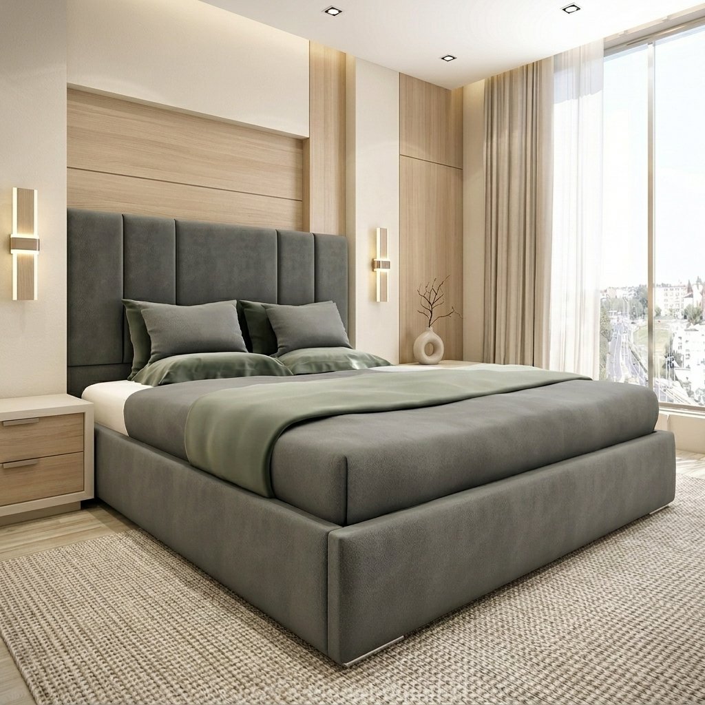 Paris Linear Bed Frame | DreamLuxbeds