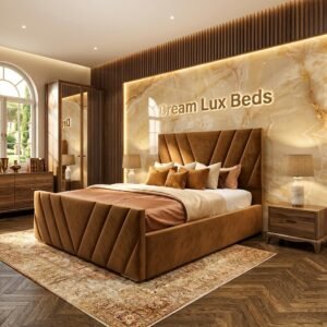 Victoria V Lined Bed | DreamLuxbeds