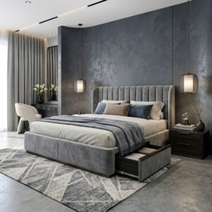 2026 Mona Lisa Bed with Optional Ottoman Storage