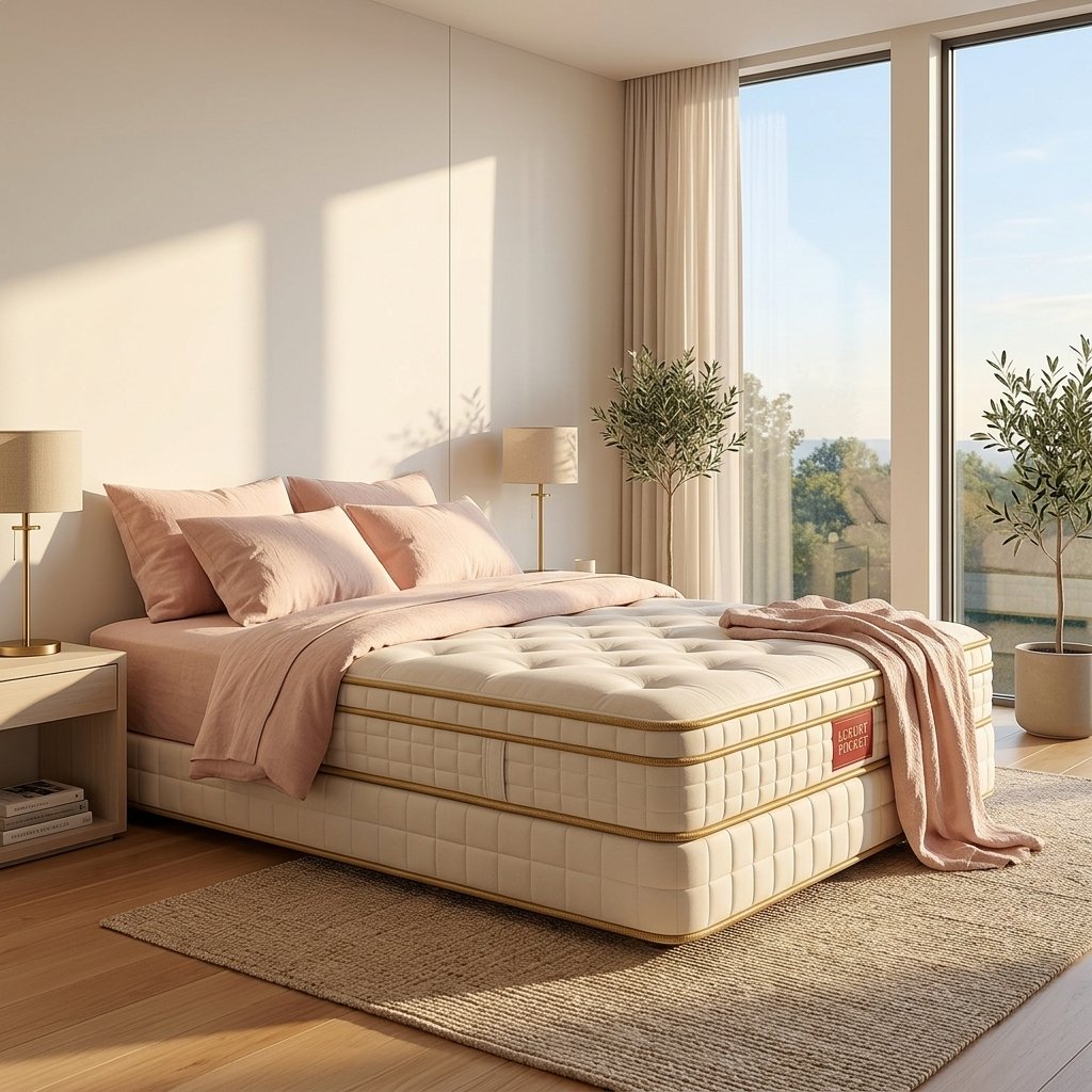 Dream Lux Beds Hybrid Memory Pocket Spring Mattress [Medium] | Dream Lux Beds