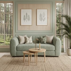 Linear Curved Handmade Sofa | Dream Lux Beds