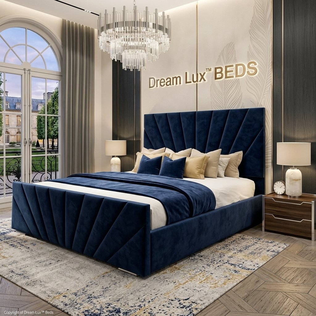 2026 Tokyo Sunrise Designer Bed – With Optional Ottoman Storage