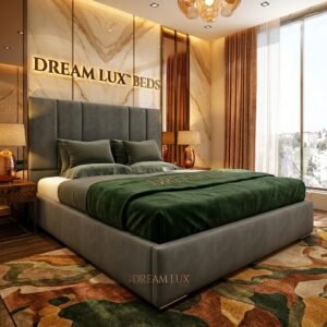 2026 Paris Linear Bed Frame with Optional Ottoman Storage | Dream Lux Beds
