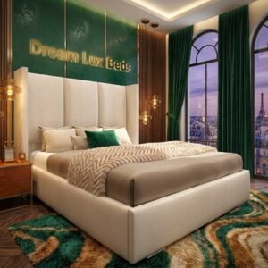 Thames Triple Wingback Bed | Dream Lux Beds