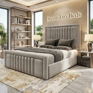 Cannes Bed with Optional Ottoman Storage | Dream Lux Beds
