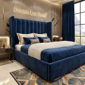 Dream Lux Beds Presents The Empire Black Ottoman Bed