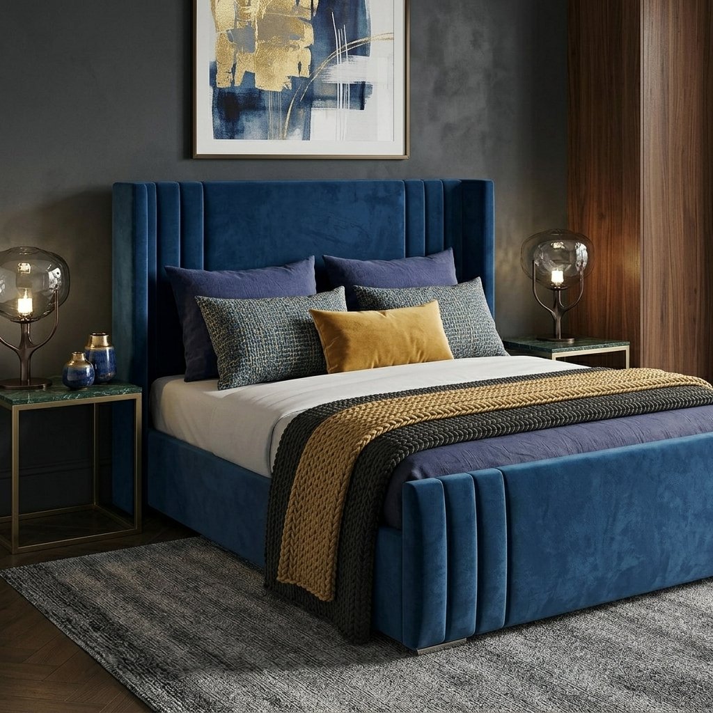 Dream Lux Beds Arizona Bed Frame with Optional Ottoman Storage