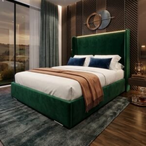 Dream Lux Beds – Yukon Wingback Bed Frame