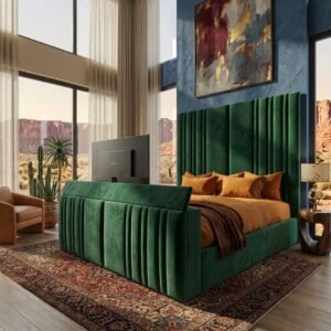 Dream Lux Beds – Davinci TV Bed Frame (2-Piece Headboard)