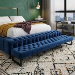 DreamLuxBeds Spanish Upholstery Footstool
